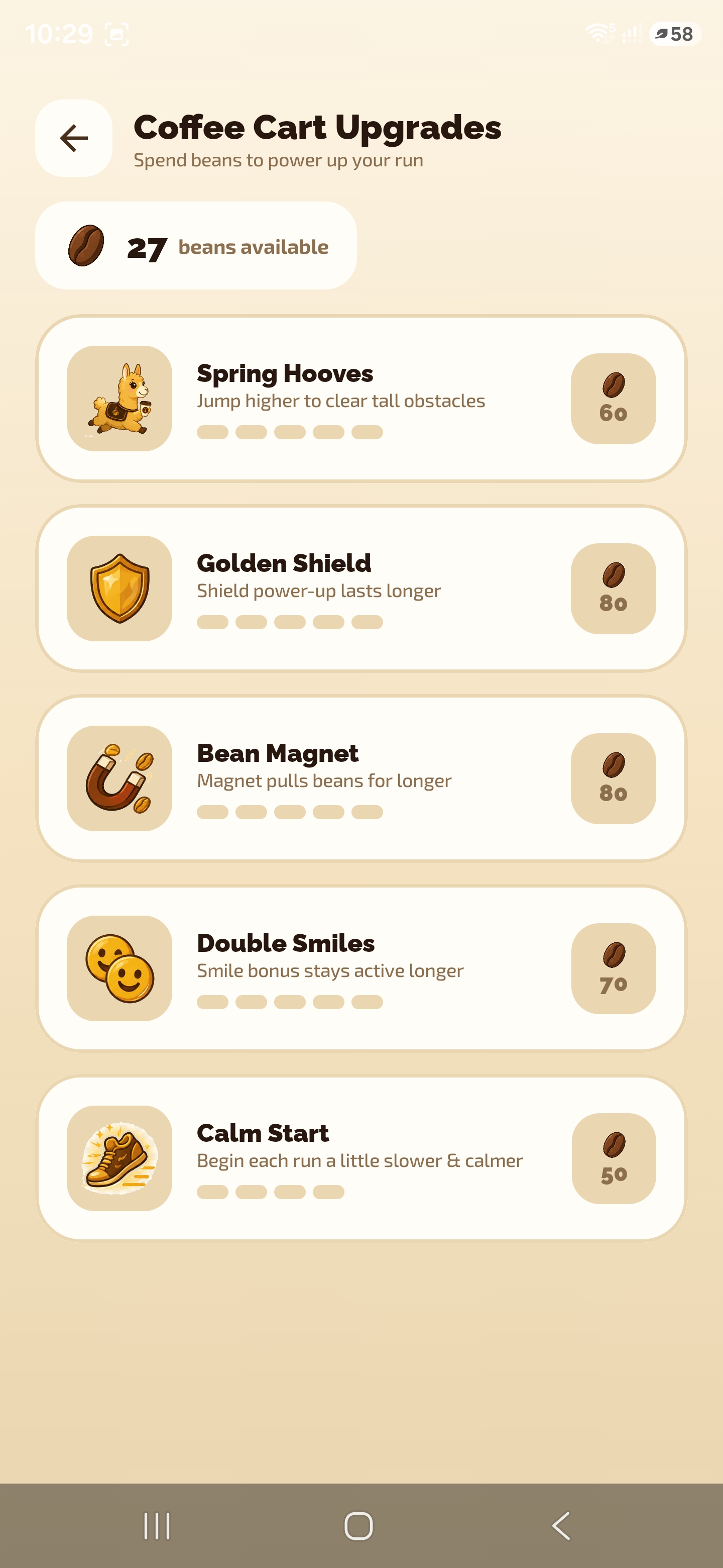Golden Happy Lama